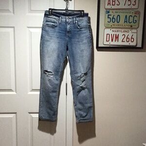 ⭐️ Silver Jean Company Midrise Boyfriend Distressed Jeans - Size 30